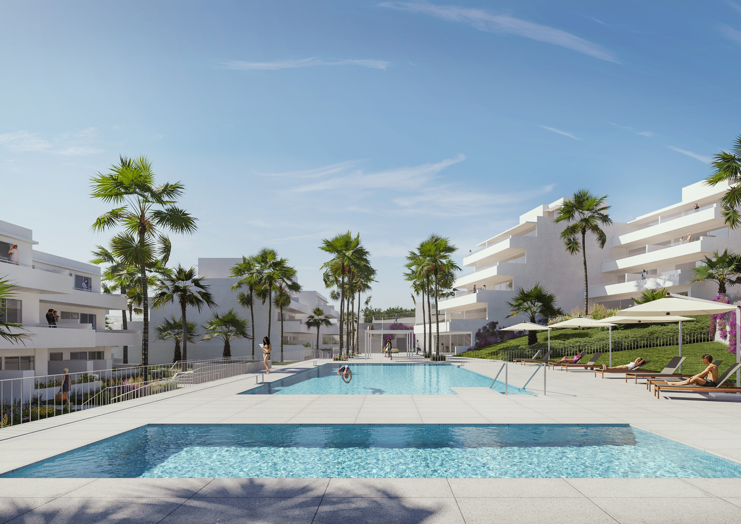 Isea Estepona III Piscina